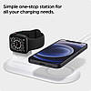 Підставка Spigen Mag Fit Duo для зарядного пристрою MagSafe/ Apple Watch/Airpods (AMP02797), фото 3