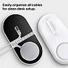 Підставка Spigen Mag Fit Duo для зарядного пристрою MagSafe/ Apple Watch/Airpods (AMP02797), фото 5