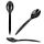 Ложка cтолова Bittner «Преміум» 18 см чорна, фото 2