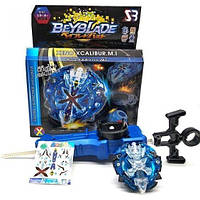 Beyblade B67 Xeno Xcalibur. M. I. чарок Бейблейд Ксена Екскаліус із ручкою і пусковим механізмом B-67