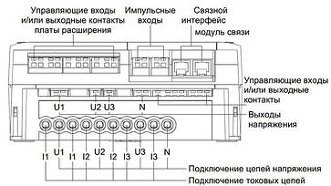 Лічильник електроенергії ZMD 405 CR Ін=5(10)А (Е650) Landis+Gyr. Ціна, характеристики. тел. 044-33-44-274, фото 3