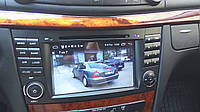 Штатная автомагнитола c GPS навигатором и блютуз для Mercedes W211 DVD 2/32 М200