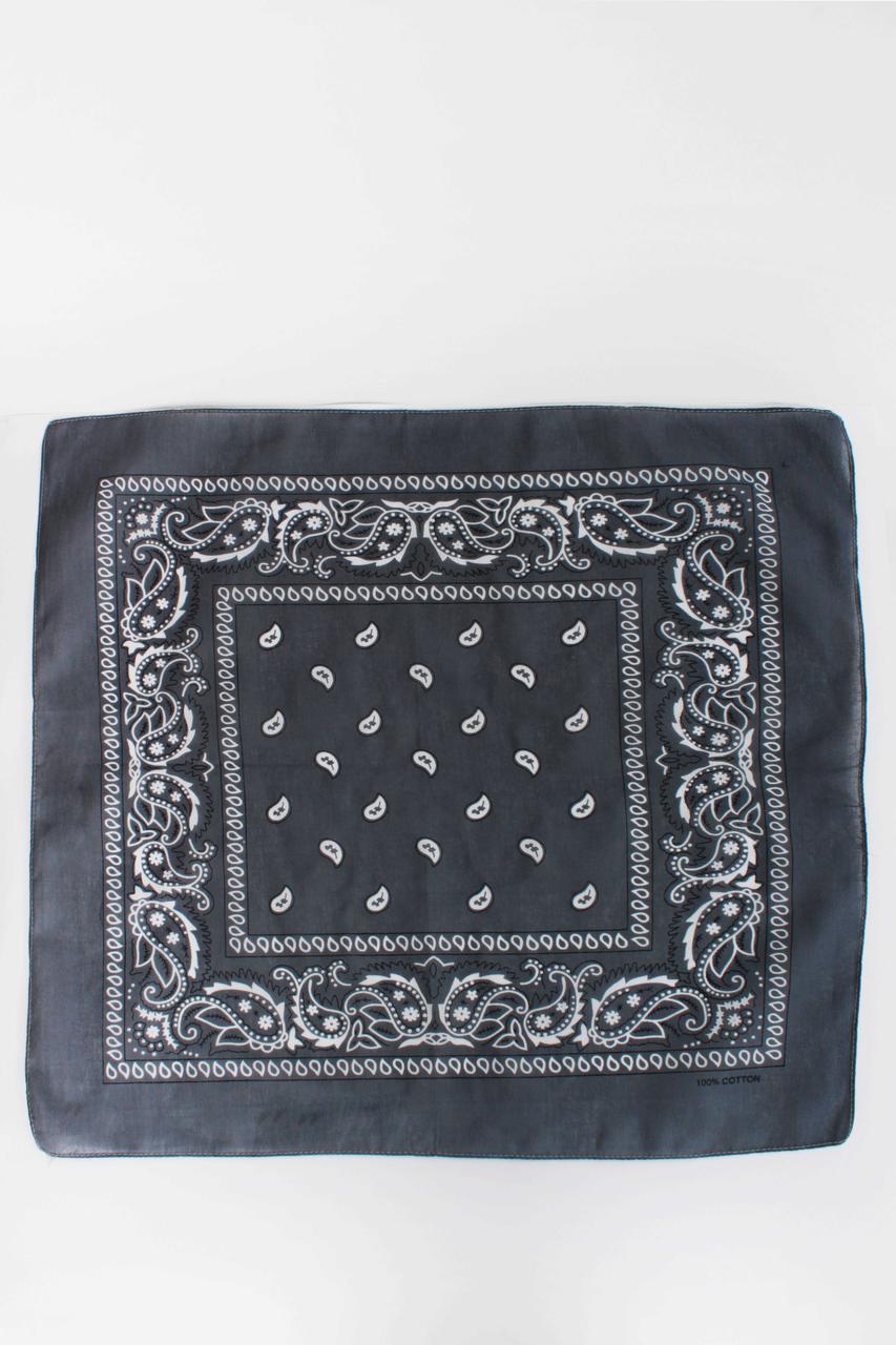 Бандана класична (графітова) від 10 штук, фото 1