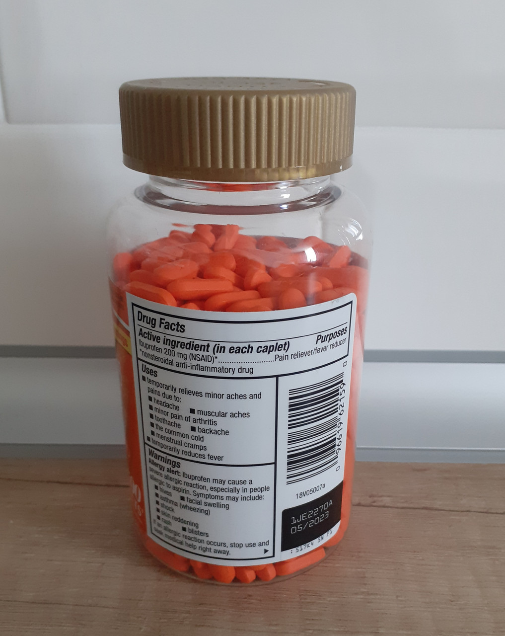 Kirkland Signature Ibuprofen IB обезболивающее средство, цена 500 грн