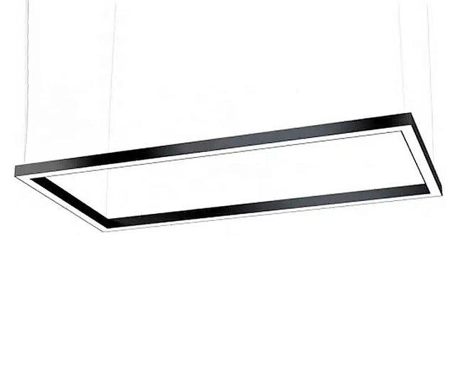 Прямоугольный алюминиевый подвесной LED светильник фото Светильник из Алюминиевого LED Профиля