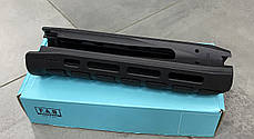 Цівка FAB Defense (VANGUARD 500), Чорна, з направляючими M-LOK, з армованого скловолокном полімеру, фото 3