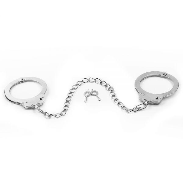 Окові металеві класичні Metal Hand Cuffs LOVETOY Metal Leg Cuffs, фото 1