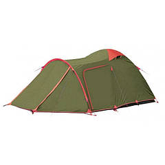 Кемпінгова палатка 3 місцева Tramp оливкова 480x220 x 130 см. 138404