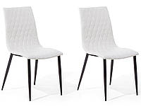 Комплект из 2 обеденных стульев MONTANA белый