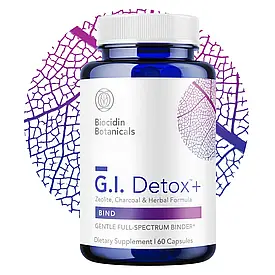 G.I. DETOX™+ Багатокомпонентна формула для детоксикації Джі.Ай.Детокс™+, 60капс., строк до 02/2027