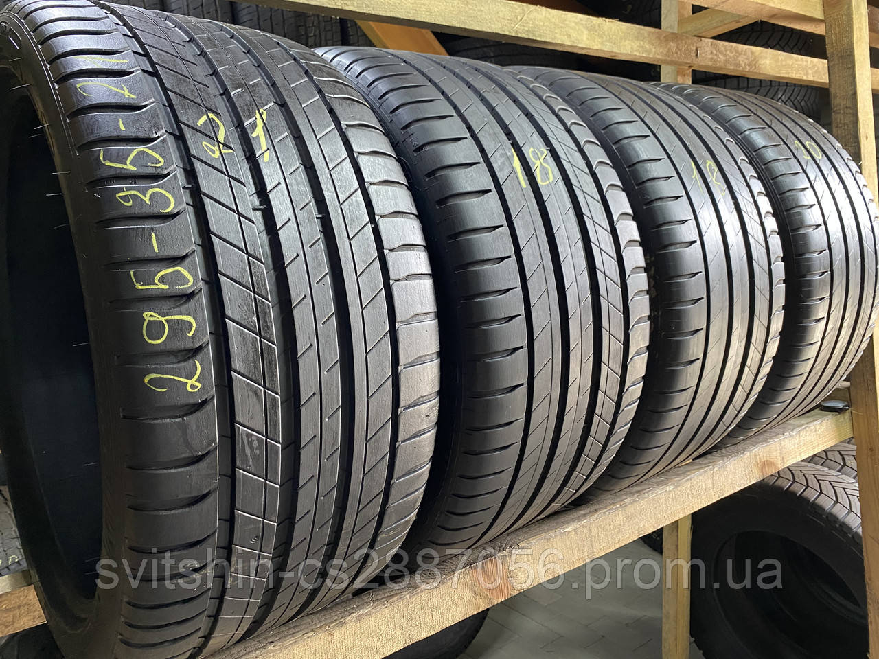 Літні шини 295/35R21 103Y Michelin Latitude Sport3 6мм 20,18рік