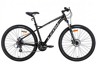Велосипед 29" Leon TN-90 18" 2022 чорний із сірим