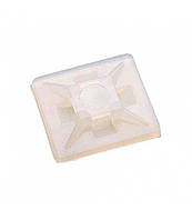 Майданчик самоклеюча для стяжок ENERGIO 30х30 мм (100 шт.)