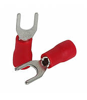 Наконечник кабельний ізольований ENERGIO SV1.25-5 (100шт) червоний (SV125-5Rd)