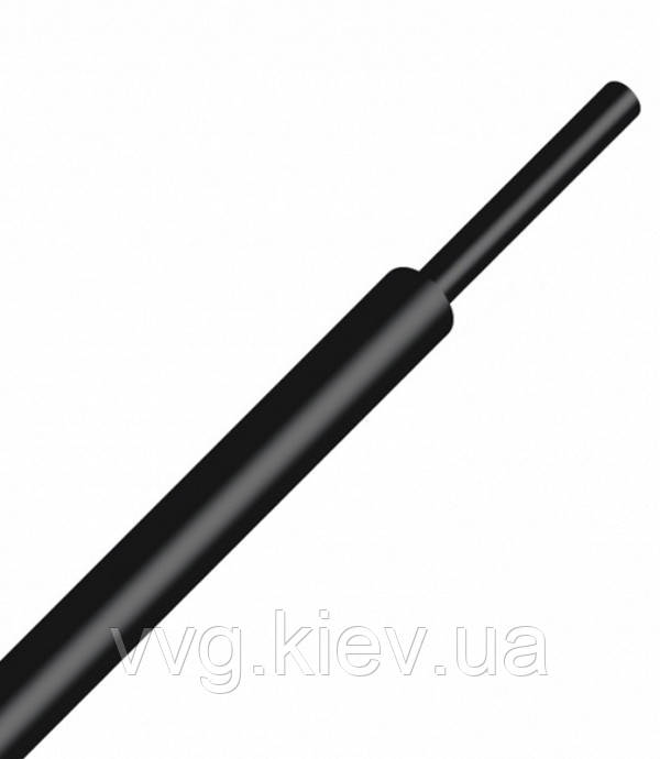 Термоусаджувальна трубка 20/10, 1м чорна, ENERGIO (HST-20Bk)
