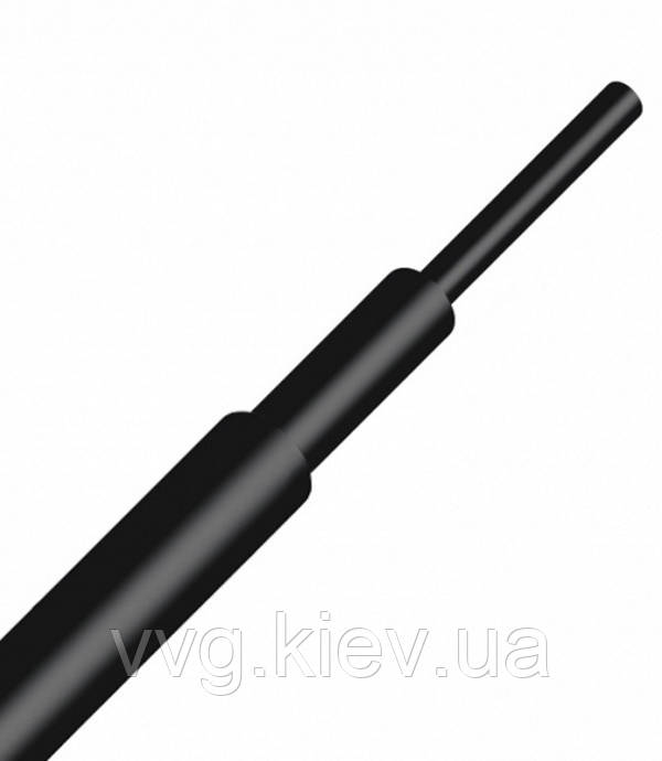 Термоусаджувальна трубка з клеєвим шаром 30.6/10.2мм (1.22м) чорна, ENERGIO (AHST-30.6Bk)