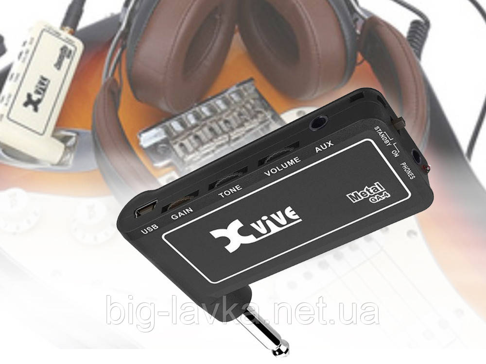 Гітарний підсилювач для навушників Xvive GA 4 Metal