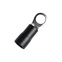 Наконечник кабельний ізольований кільцевий ENERGIO RV3.5-5 чорний (100шт) (RV35-5Bk)