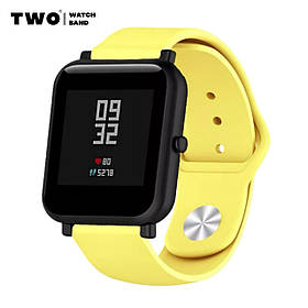 Ремінець Strap UP для Xiaomi Amazfit Bip Yellow