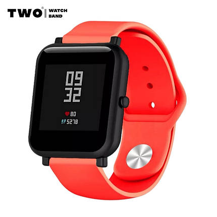 Ремінець Strap UP для Xiaomi Amazfit Bip Red, фото 1