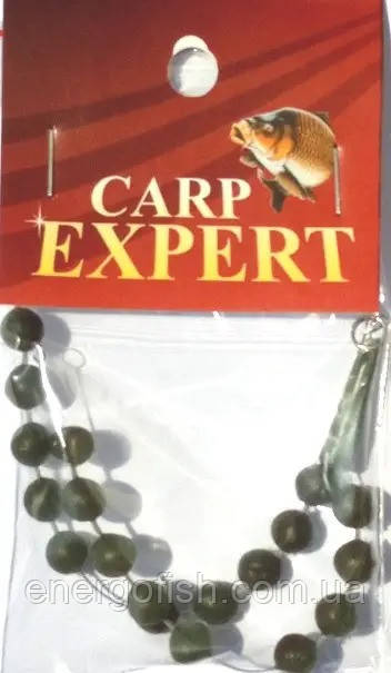 Стопор шнура силіконовий 4мм Carp Expert (20шт.)