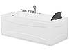 Гідромасажна ванна Right LED 169 x 81 см Біла ARTEMIS, фото 7