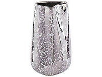 Ваза керамическая декоративная 27 см серебро CIRTA