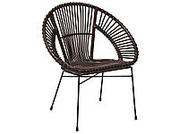 SARITA коричневый стул из ротанга