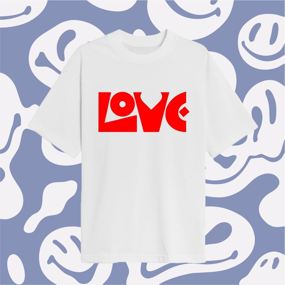 Футболка Love Білий Розмір