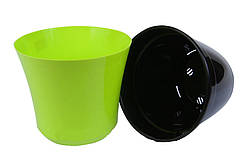 Вазон для квітів подвійний кольоровий №3