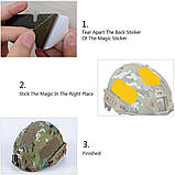 Набір липучок для шолома, фото 7