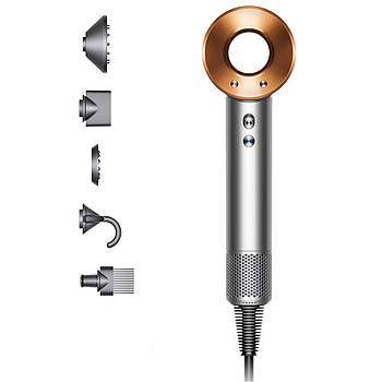 Фен Dyson HD07 Supersonic, Nickel/Copper (389922-01)