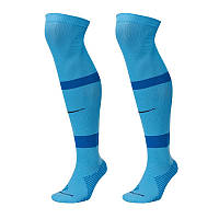 Гетри футбольні NIKE U NK MATCHFIT KNEE HIGH — TEAM ( блакитні)