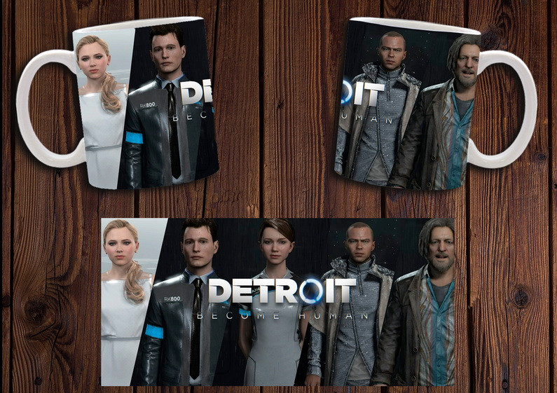Чашка "Detroit: Become Human" / Кружка Детройт: Стать человеком №6 (ID ...