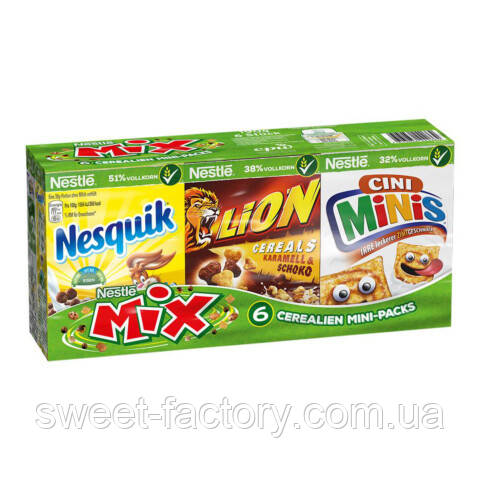 Сухі сніданки Nestle Mix 6s 200g