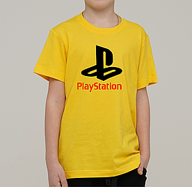 Футболка Sony PlayStation Жовта Розмір