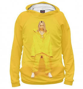 Худі Толстовка Біллі Айлиш Billie Eilish Жовтий Розмір