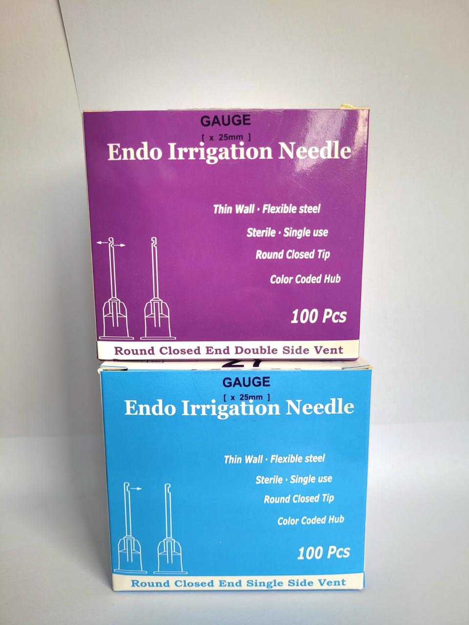 Endo Irrigation Needle, 1 шт. 0,5*25 мм, голка ендодонтична