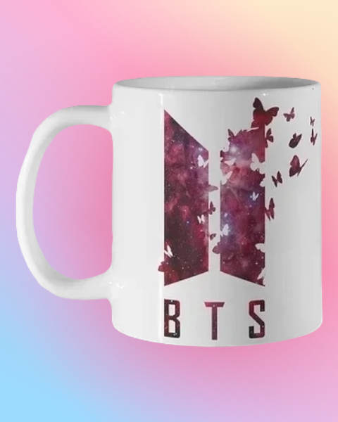 Кружка Чашка Bangtan boys БТС BTS Біла