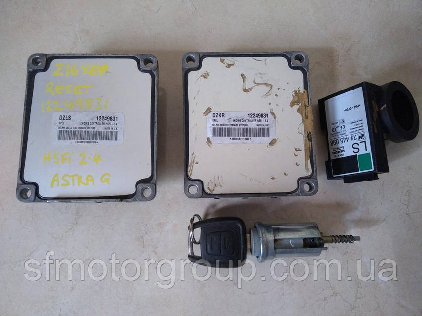 Блок керування двигуна Opel 1,6 Z16XEP 12249831, 12229410