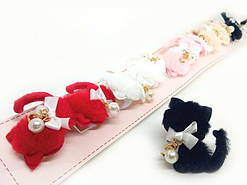 Гумка дитяча для волосся Котики 10 шт.