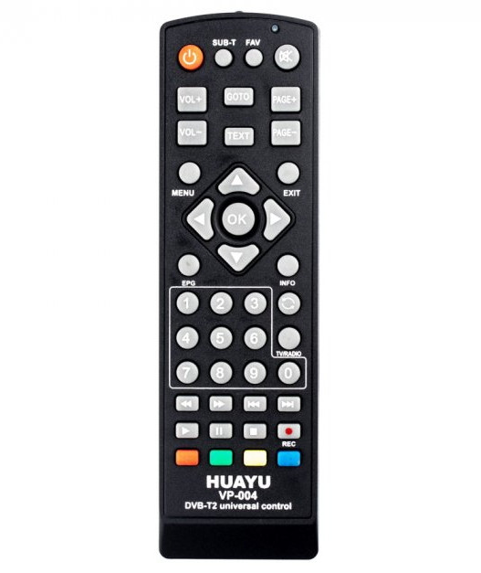 Пульт універсальний Huayu RM-D1258 (VP-004) (для тюнера DVB-T2)