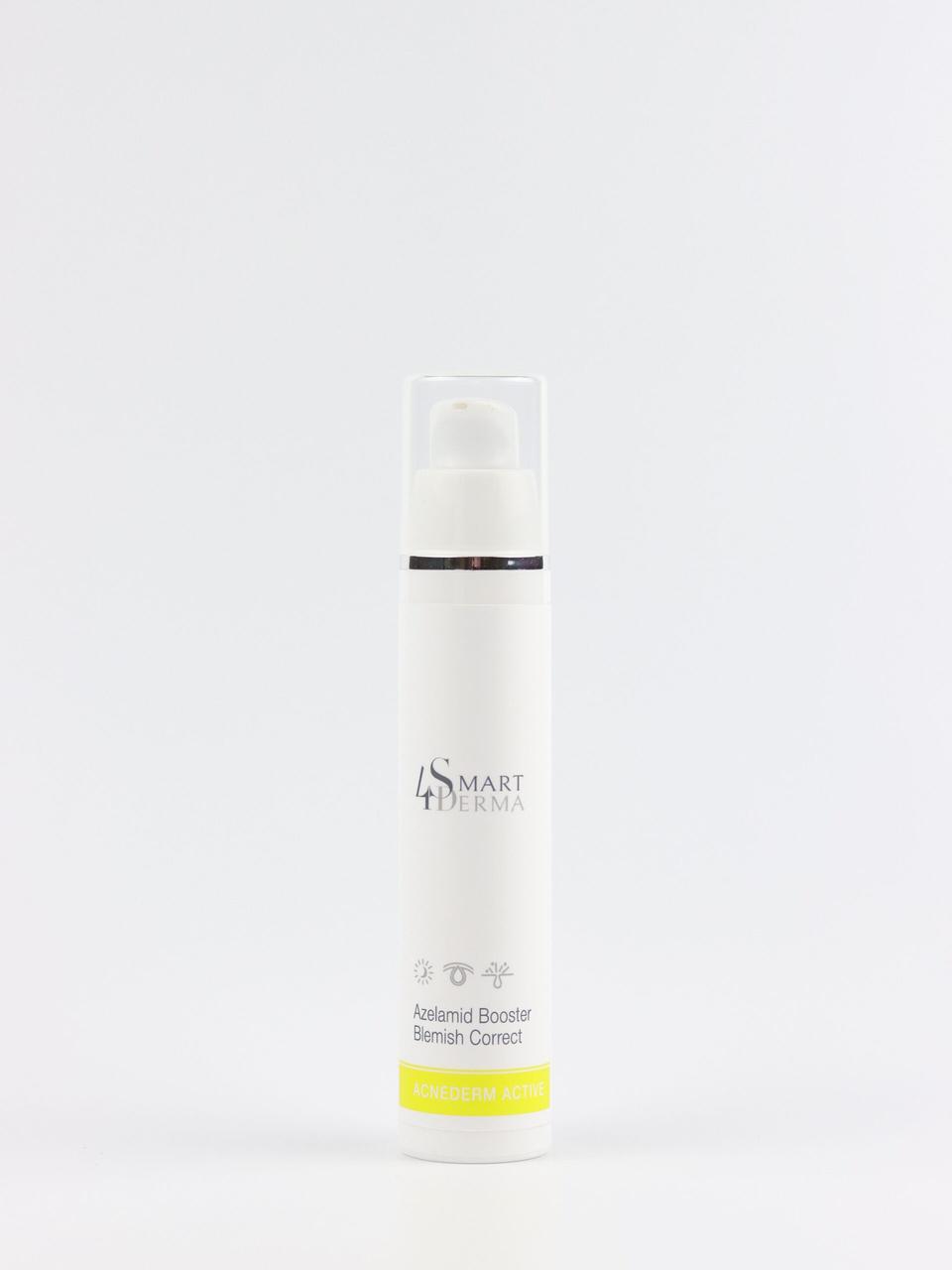 Smart4Derma Acne derm Active Нічний себорегулювальний флюїд Азеламід, 50 мл