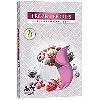 Свеча таблетка ароматическая Frozen berries, Bispol. В наборе 6 штук. Польша.(48)