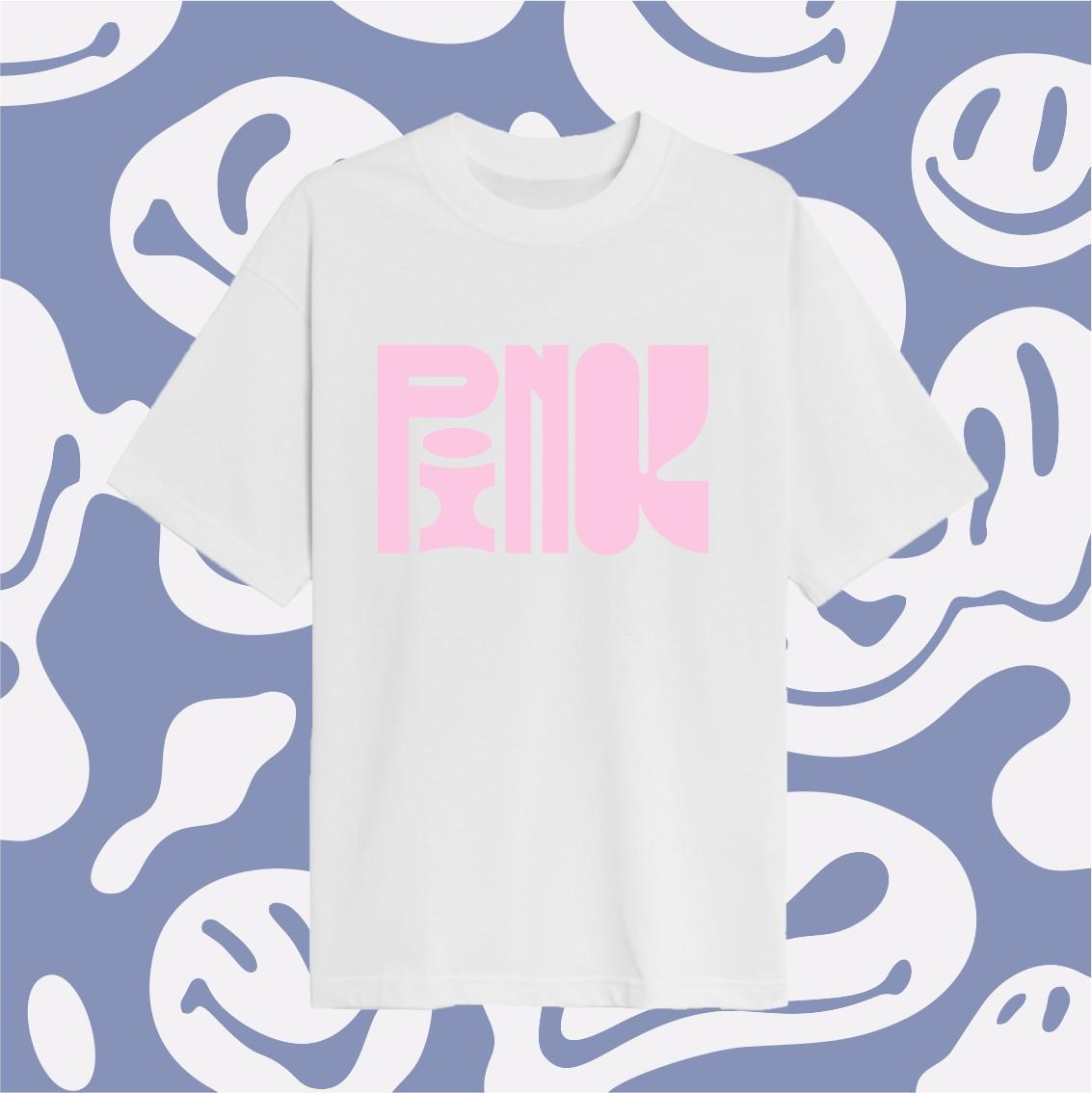 Футболка Pink Біла Розмір
