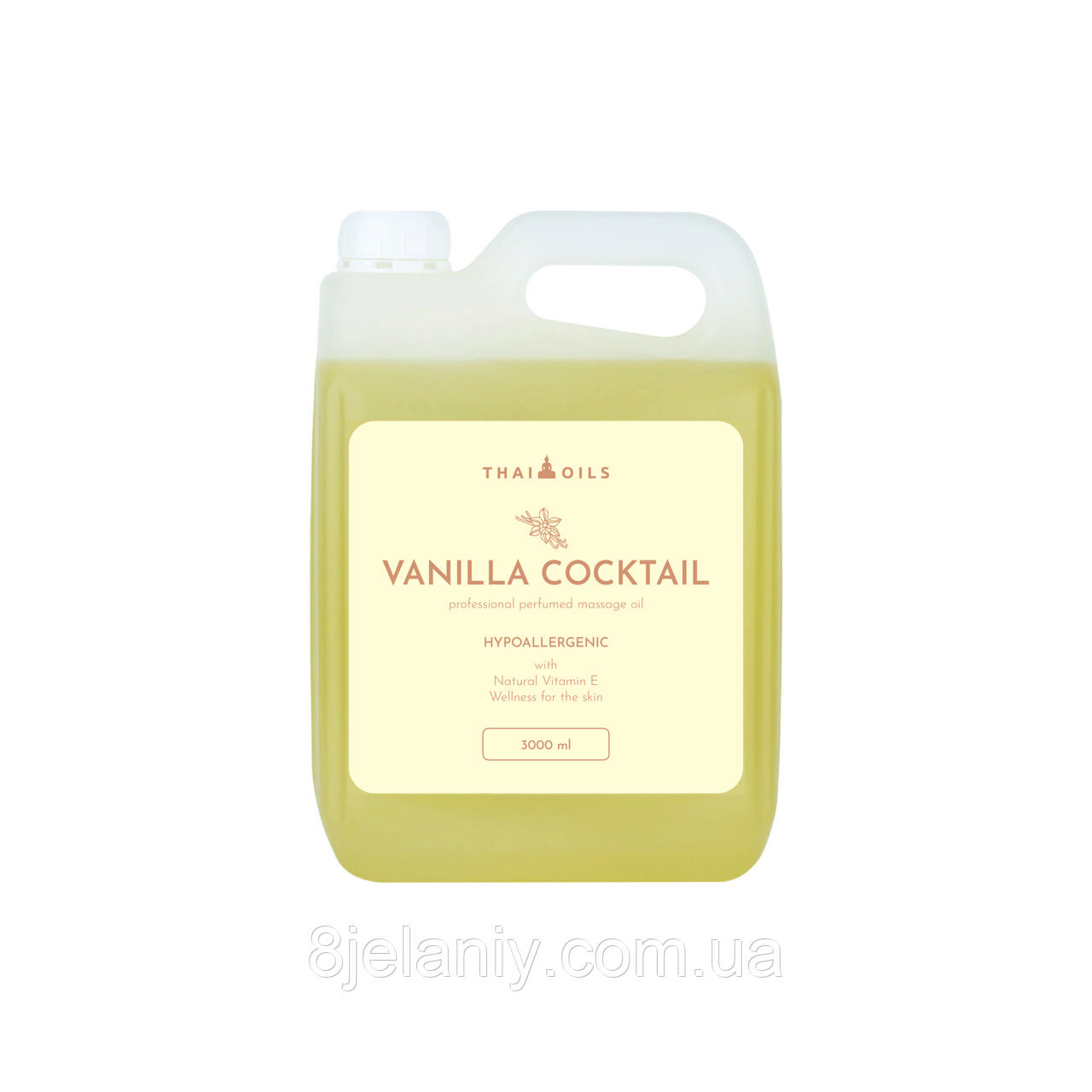 Професійна масажна олія ThaiOils Vanilla cocktail 3000 ml