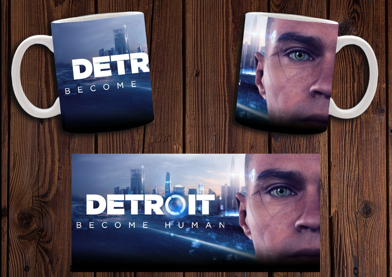 Чашка "Detroit: Become Human" / Кружка Детройт: Стати людиною №9