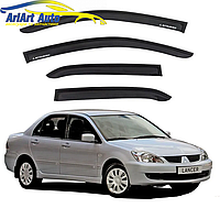 Ветровики Mitsubishi Lancer 9 седан 2003-2009 (скотч)