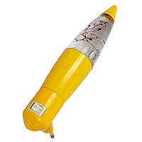Ночник Ракета желтая, в розетку (180)