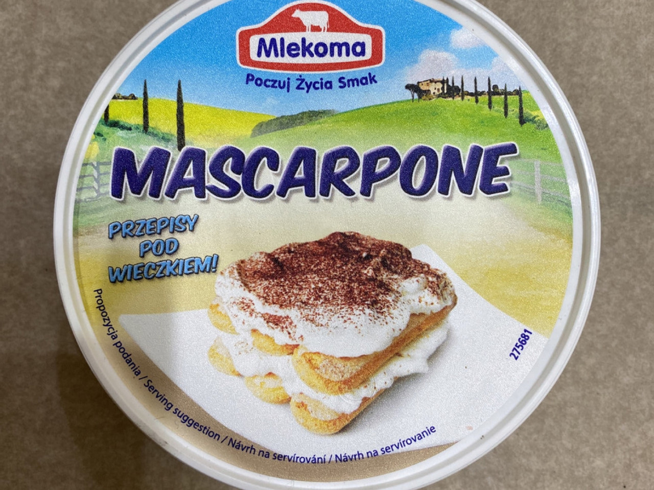 Сир маскарпоне Natura Mascarpone, 250 г Сир Макарпоне